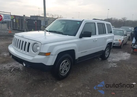 2015 Jeep Patriot Sport from USA, damaged, VIN 1C4NJPBB6FD376908
